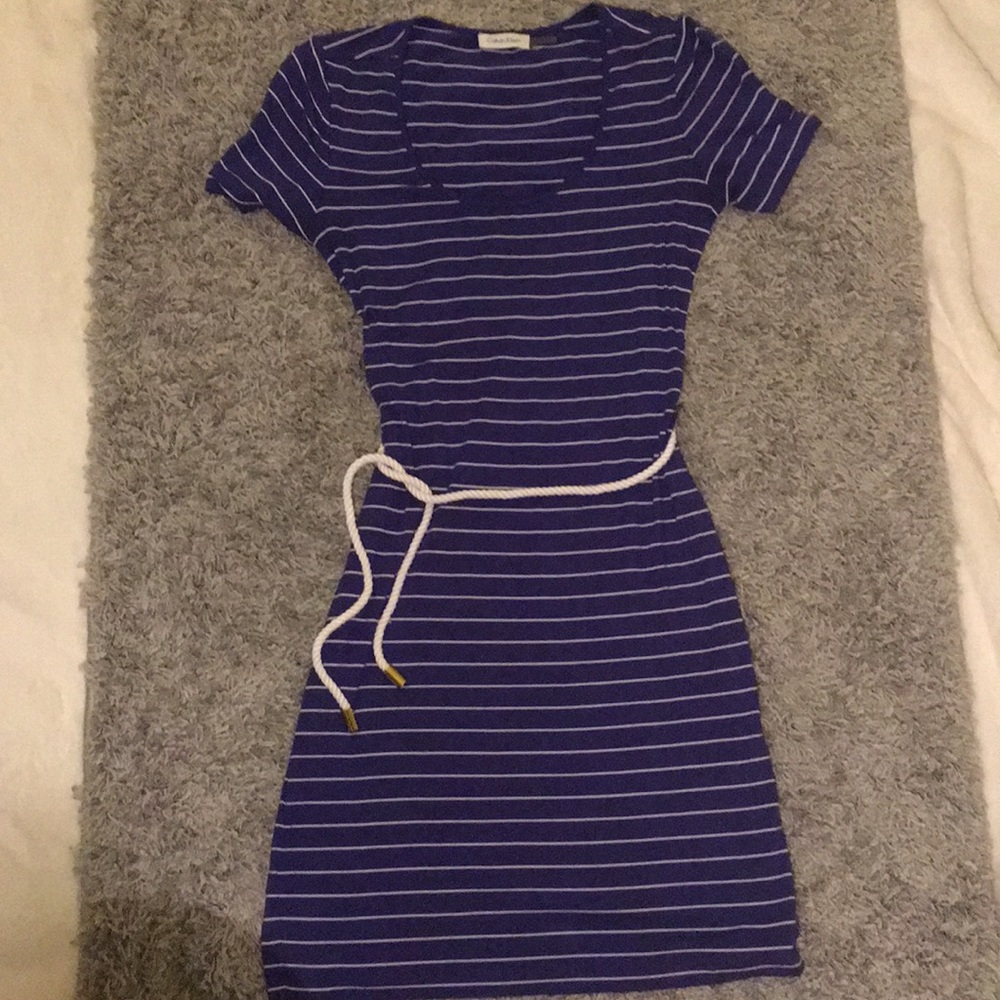 Calvin Klein form fitting dress